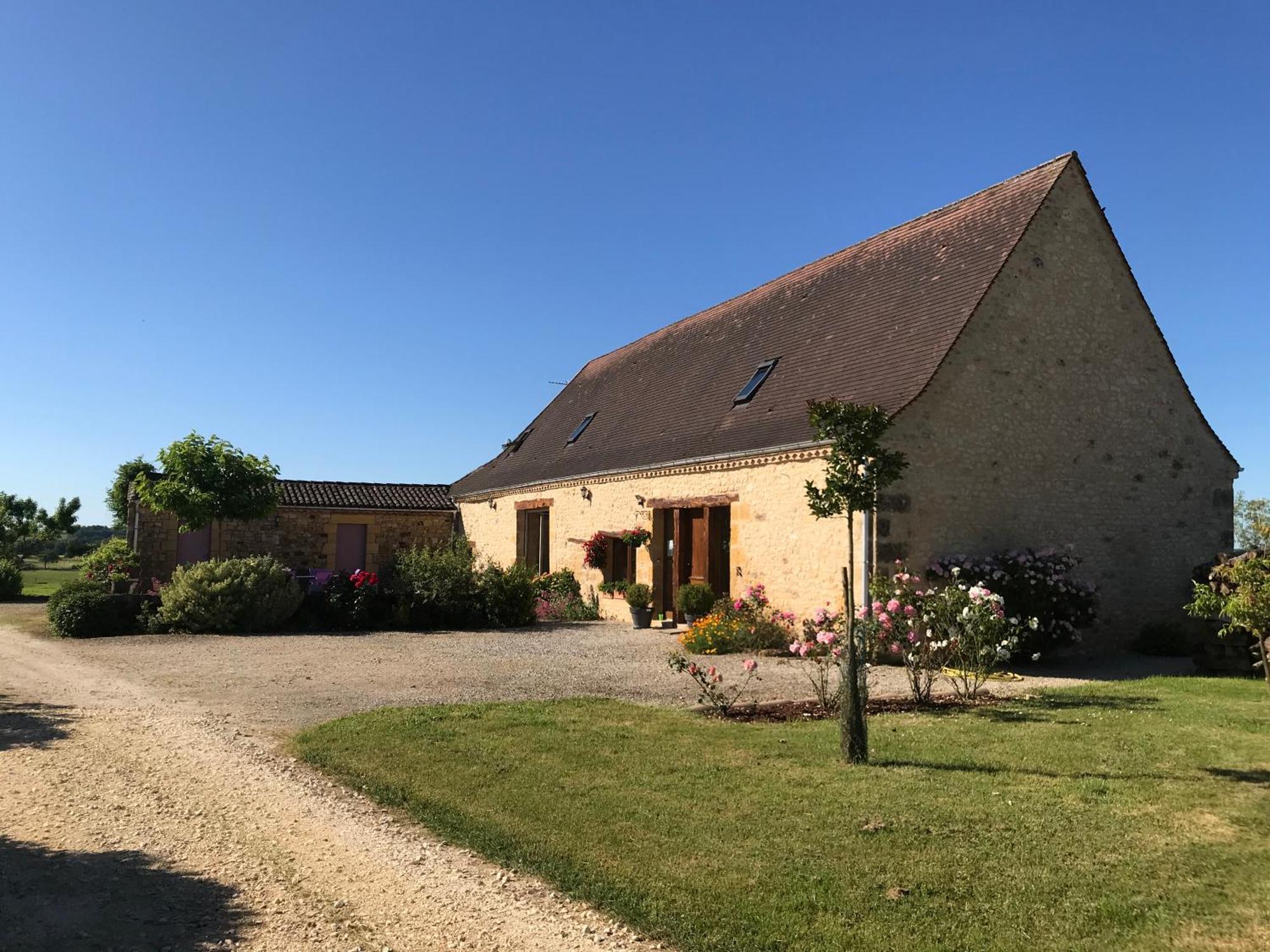 Chambre D'Hotes La Ferme De La Croix. Saint-Avit-Senieur Luaran gambar