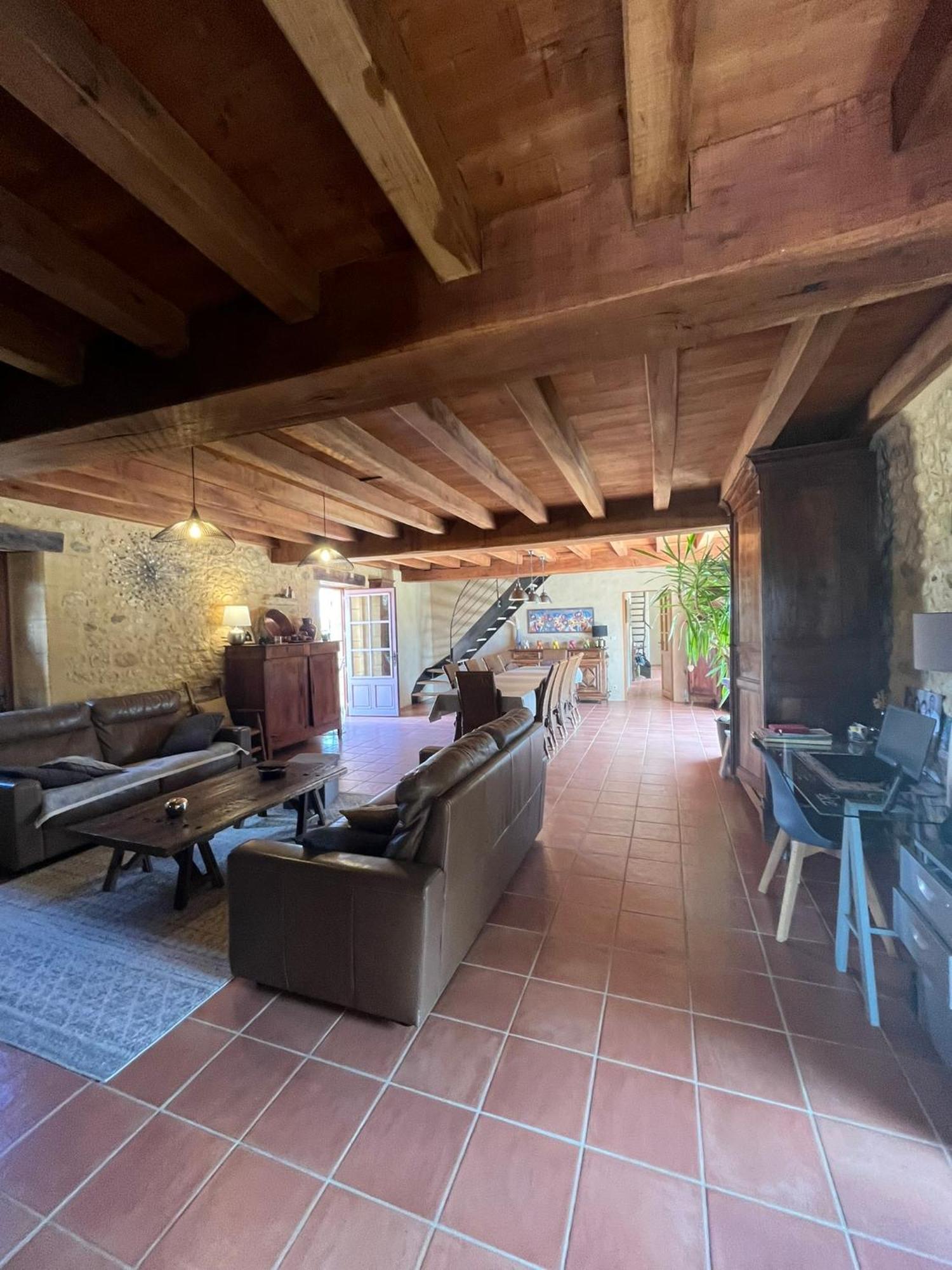 Chambre D'Hotes La Ferme De La Croix. Saint-Avit-Senieur Luaran gambar