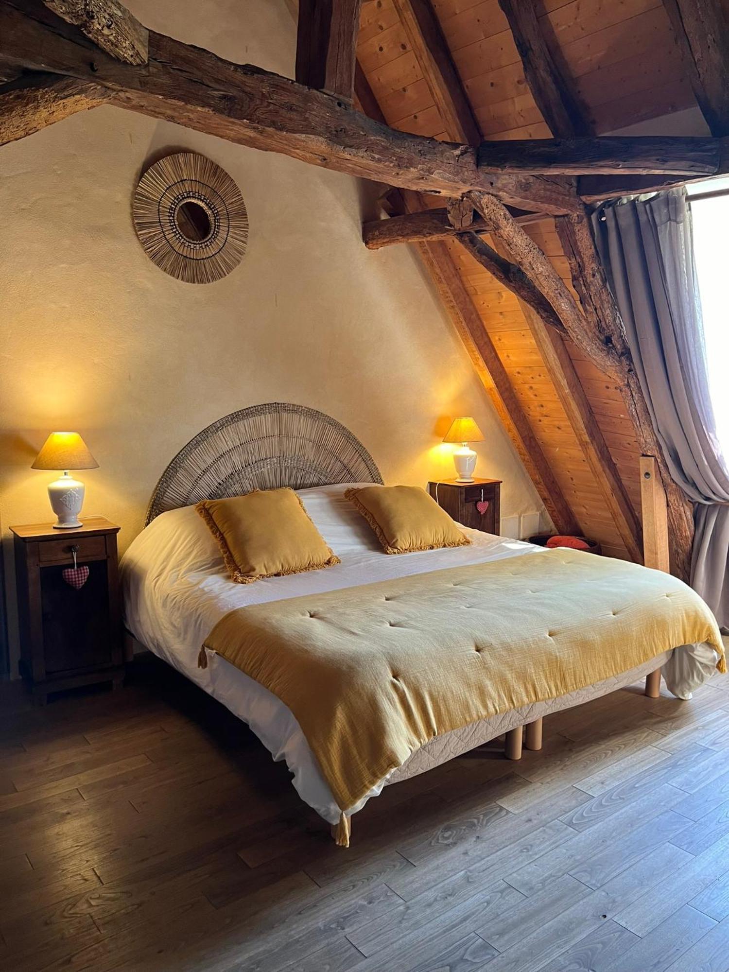 Chambre D'Hotes La Ferme De La Croix. Saint-Avit-Senieur Luaran gambar