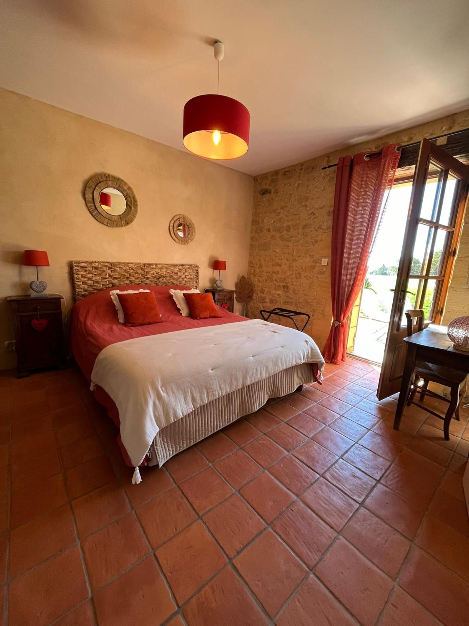 Chambre D'Hotes La Ferme De La Croix. Saint-Avit-Senieur Luaran gambar